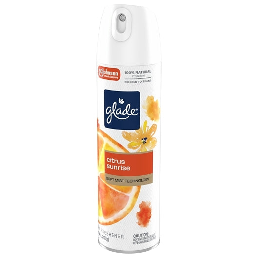 Glade Citrus Sunrise Air Freshener, 7.3 Ounce, 6 Per Case