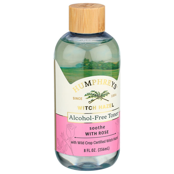 Humphreys Toner Wtch Hzel Rose - 8 Ounce, Case of 1