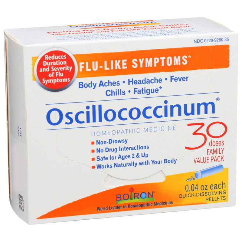 Boiron® 306962878245, Boiron Oscillococcinum, 30 Doses,  Case of 6