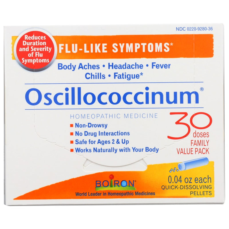 Boiron® 306962878245, Boiron Oscillococcinum, 30 Doses,  Case of 6