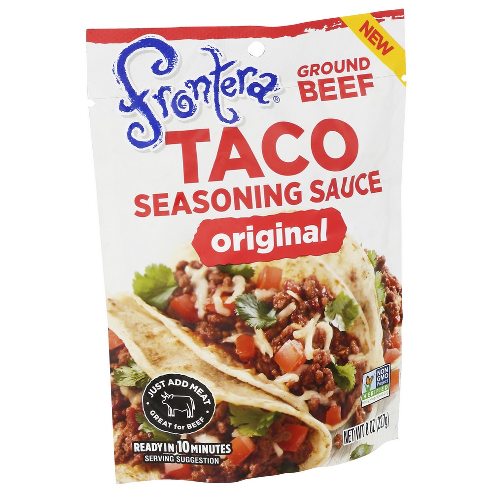 Frontera Brand 000000000418311015,  Frontera Beef Taco Sce Original 6/8Z 8 Ounce,  Case of 6