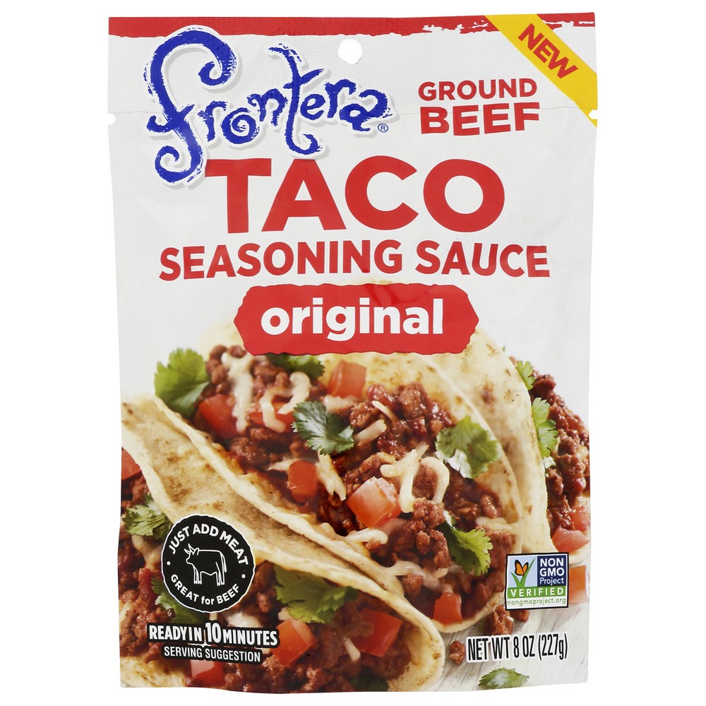 Frontera Brand 000000000418311015,  Frontera Beef Taco Sce Original 6/8Z 8 Ounce,  Case of 6