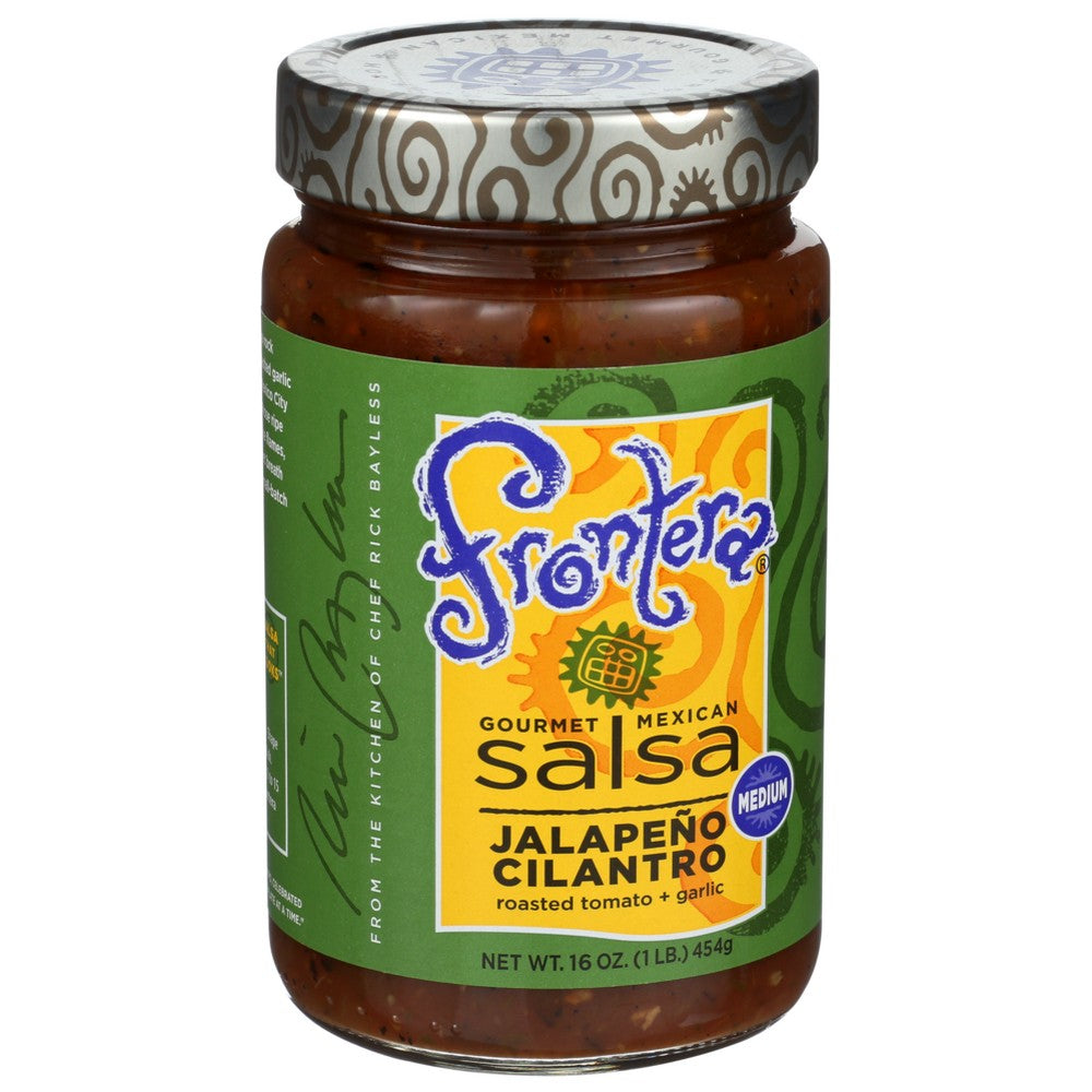 Frontera 10028, Frontera Gourmet Mexican Salsa, Medium, 16 Oz.,  Case of 6