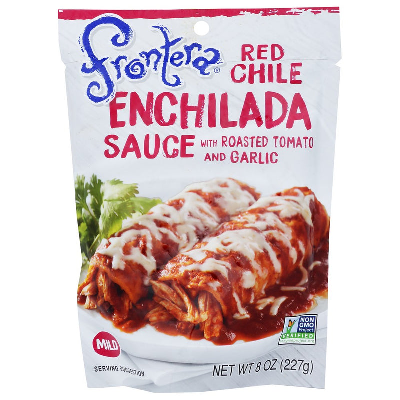 Frontera Seasoning Pouch Enchld Sauce Red Chi - 8 Ounce, Case of 6