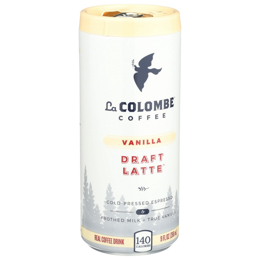 La Colombe® Pppurc2403, La Colombe La Colombe Draft Latte, Vanilla, 4 Cans,  Case of 12