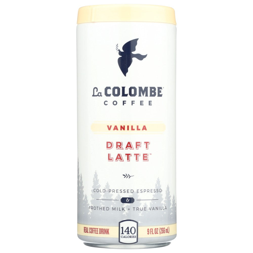 La Colombe® Pppurc2403, La Colombe La Colombe Draft Latte, Vanilla, 4 Cans,  Case of 12