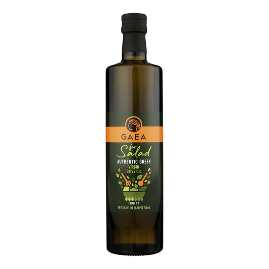 Gaea - Evoo Salad Greek - Case of 6-25.4 Fluid Ounce