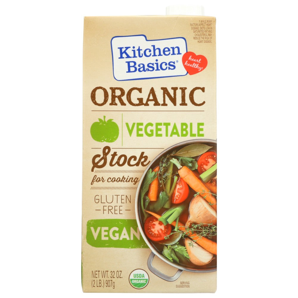 Kitchen Basics Stock Vegetable Organic - 32 Ounce,  Case of 12