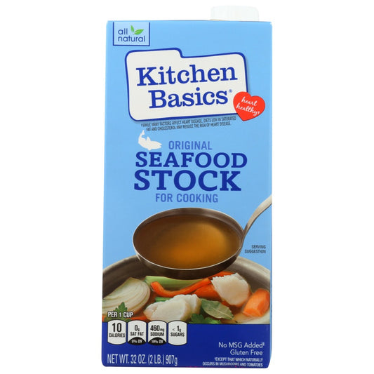 Kitchen Basics® 10028, Kitchen Basics Stock, Original Seafood, 32 Oz.,  Case of 12