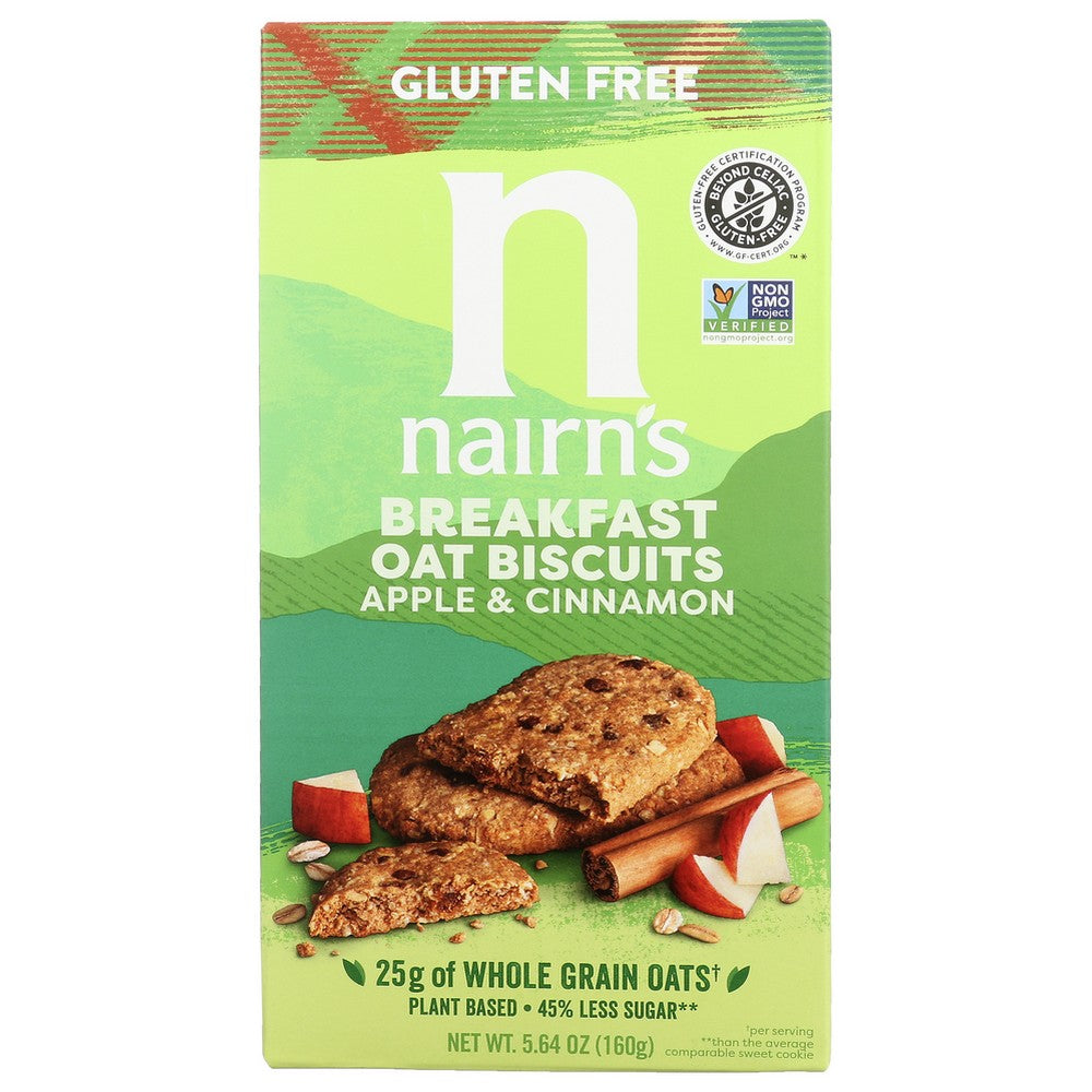 Nairn's 9601,  Gluten Free Breakfast Biscuits 5.64 Ounce,  Case of 6