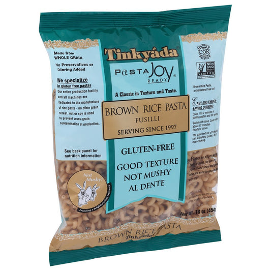 Tinkyada Pasta Brown Rice Fusilli - 16 Ounce,  Case of 12