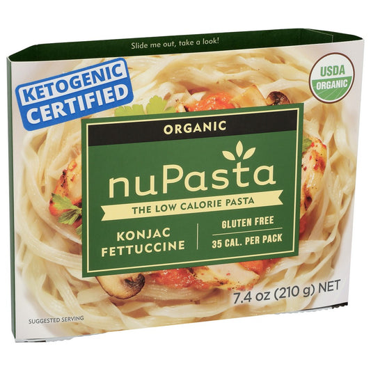 Nupasta Daof210Us,  Organicanic Konjac Fettuccine 7.4 Ounce,  Case of 8