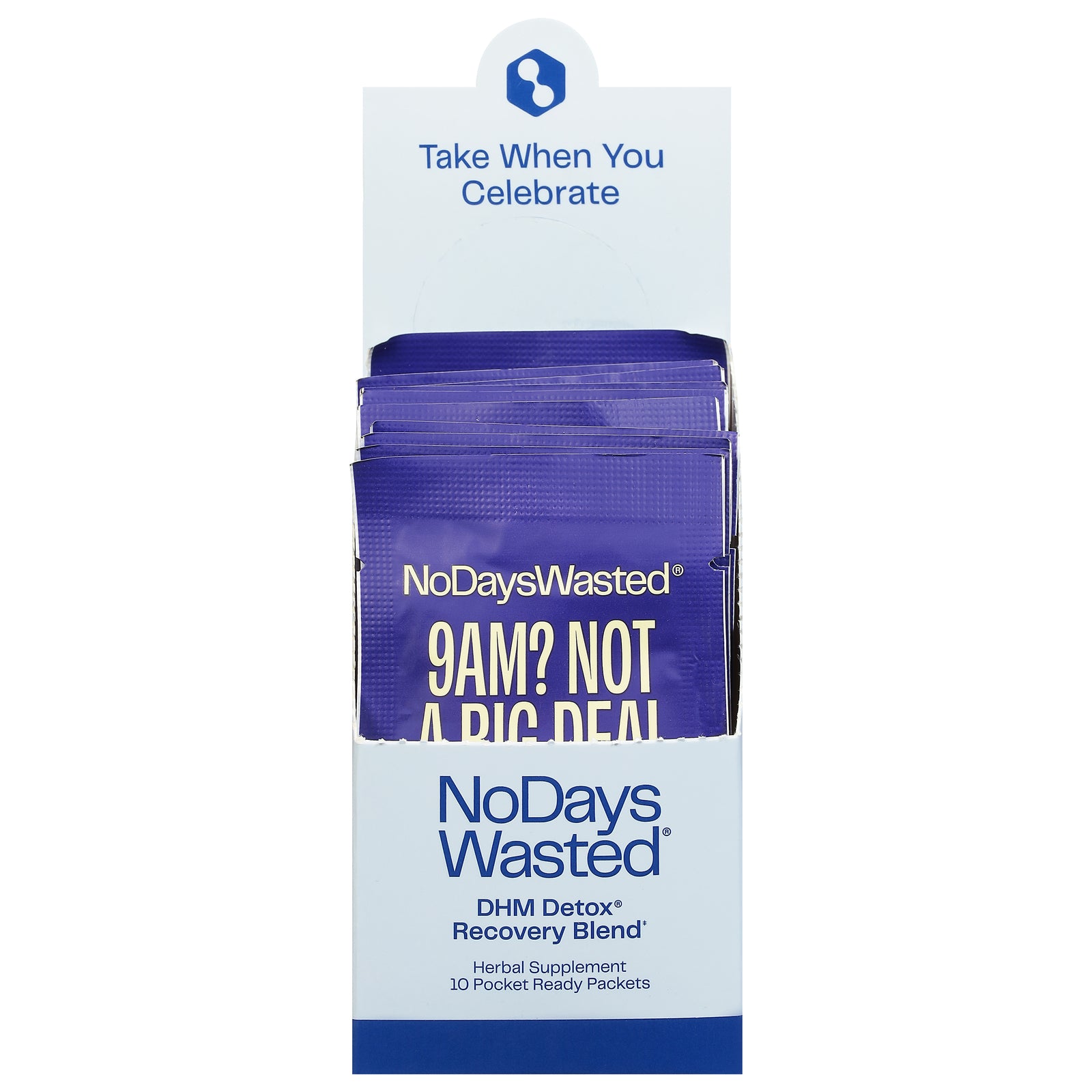 No Days Wasted - Dhm Detox Recovery 10 Pack - 1 Each-10 CT