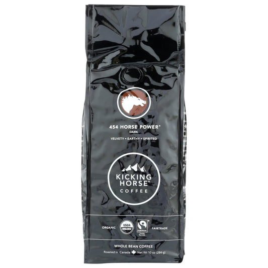 Kicking Horse Coffee 454 Hrs Pwr Drk Rst Bea - 10 Ounce,  Case of 6