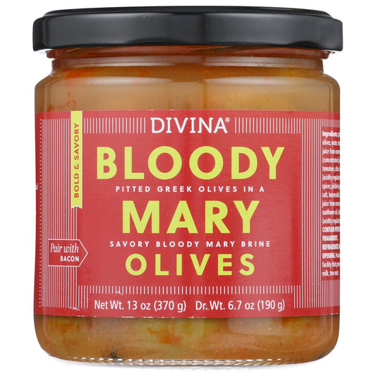 Divina ,  Olives Bloody Mary 13 Ounce,  Case of 6