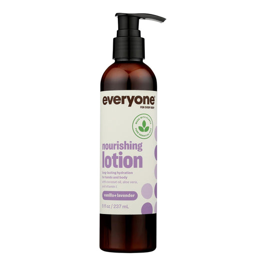 Everyone - Lotion Vanilla Lavender - 1 Each-8 Fluid Ounce