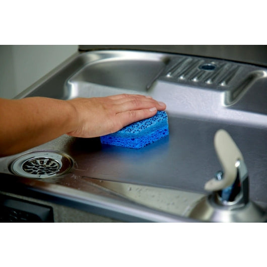 3M  Scotch-Brite  Low Scratch Scour Sponge 3000Hex  4.45 In X 3.85 In  1 Sponge/Bag  4/Inner  4 Inne