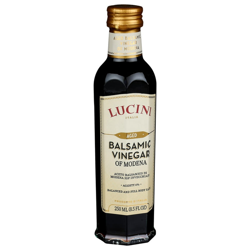 Lucini Aged Balsamic Vinegar - 9 Ounce, Case of 6