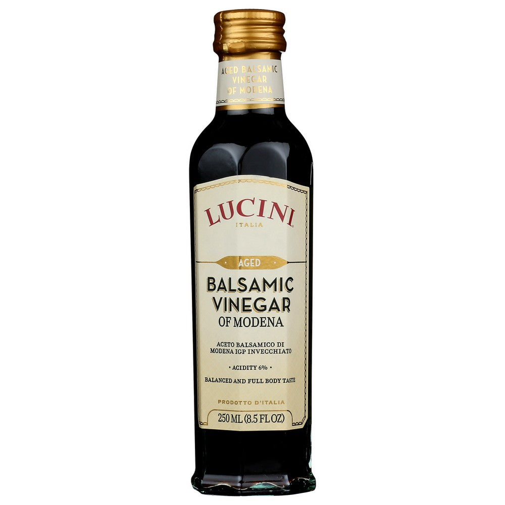 Lucini 530003, Lucini Italia Aged Balsamic Vinegar Of Modena, 8.5 Fl. Oz.,  Case of 6