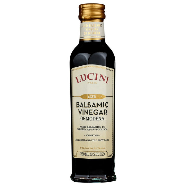 Lucini Aged Balsamic Vinegar - 9 Ounce, Case of 6