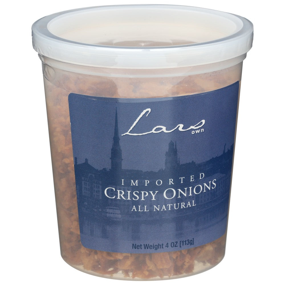 Lars Own® 93051, Lars Own Crispy Onions, All-Natural, 4 Oz.,  Case of 12