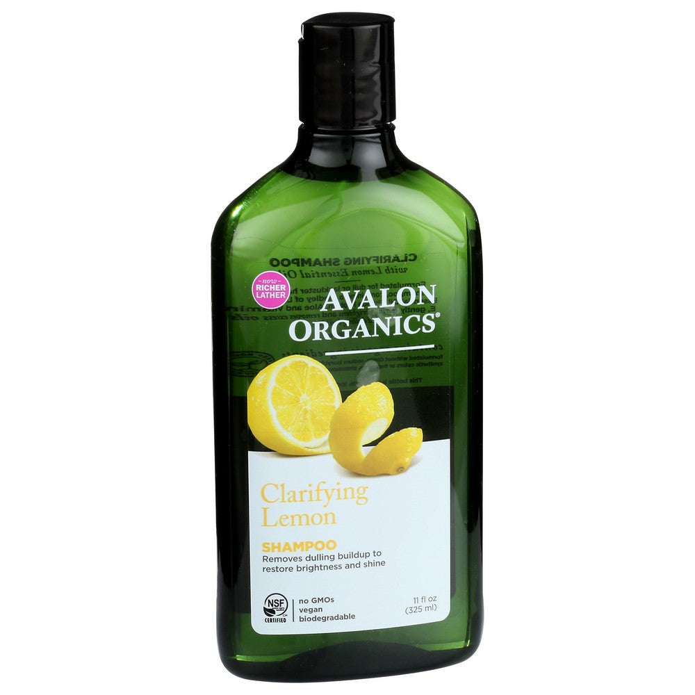 Avalon Organicanics® Av35105, Avalon Organicanics Clarifying Lemon Shampoo, 11 Oz.,  Case of 1