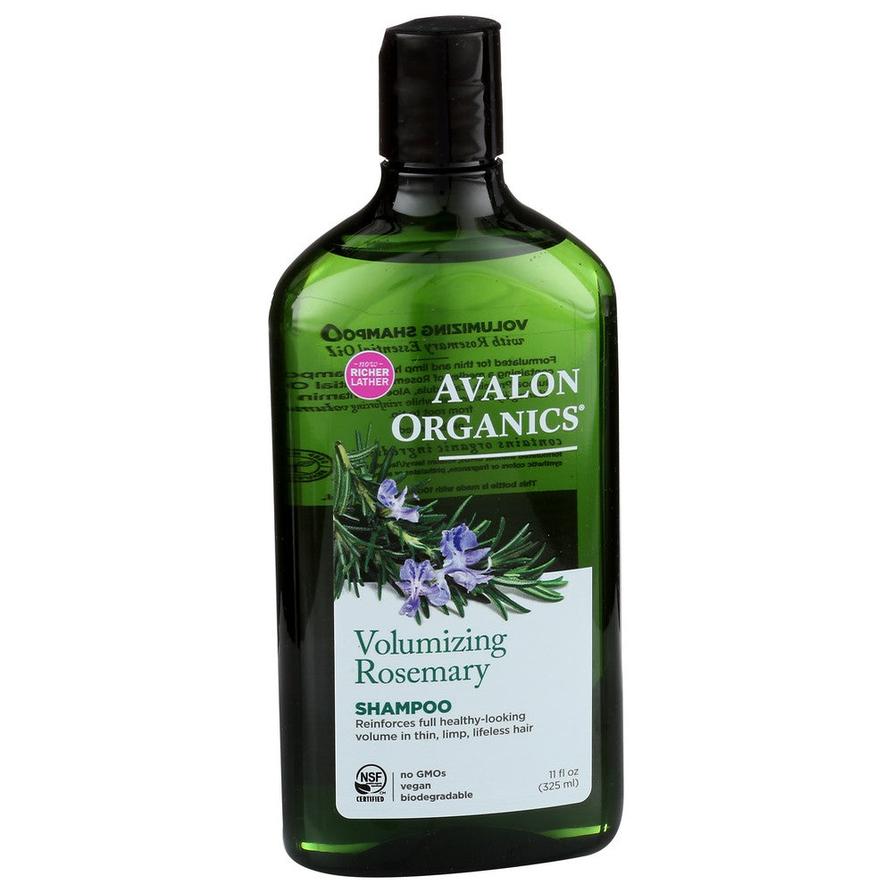 Avalon Organicanics® Av35110, Avalon Organicanics Volumizing Rosemary Shampoo, 11 Oz.,  Case of 1