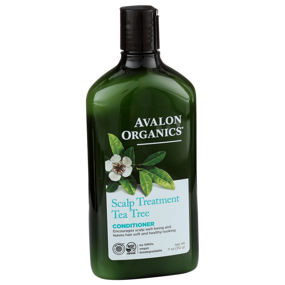 Avalon Organicanics Av35167, Avalon Organicanics Scalp Treatment Tea Tree Conditioner, 11 Oz.,  Case of 1