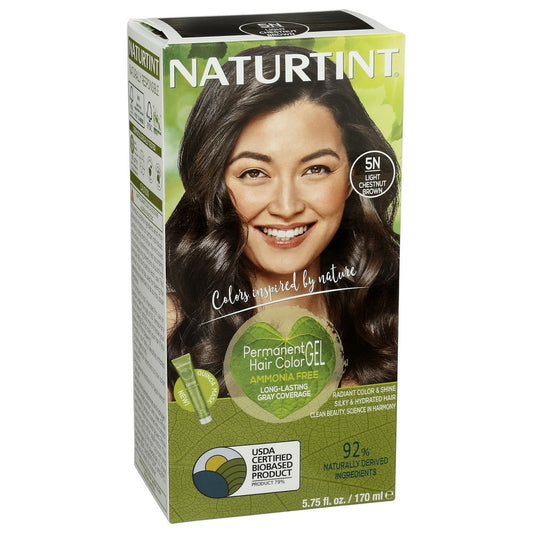 Naturtint® 60003, 5N Light Chestnut Brown Permanent Hair Color 5.75 Fluid Ounce,  Case of 3