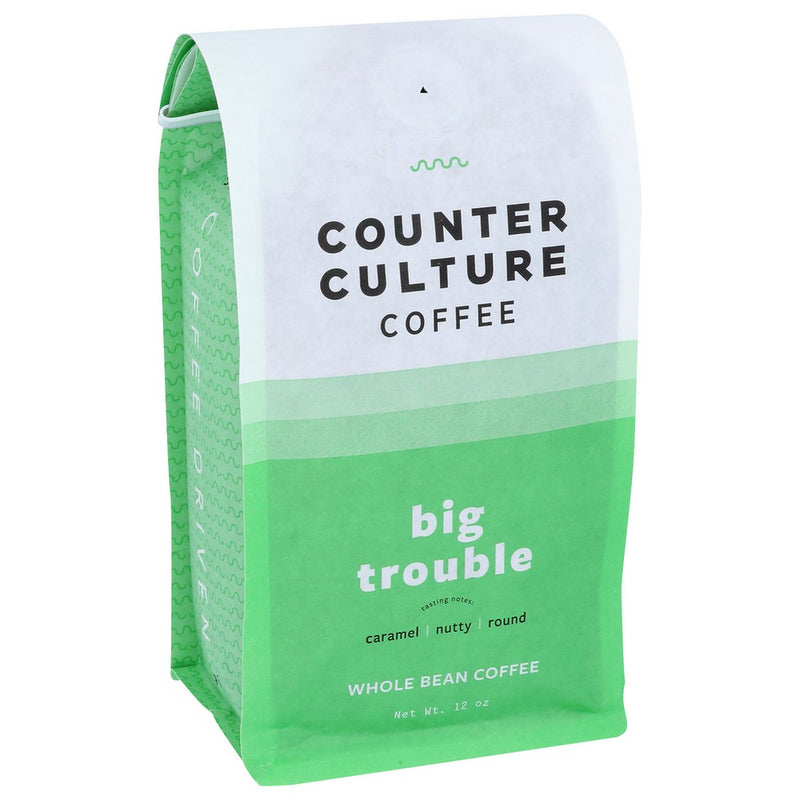 Counter Culture Coffee Beans Big Trouble - 12 Ounce, Case of 6