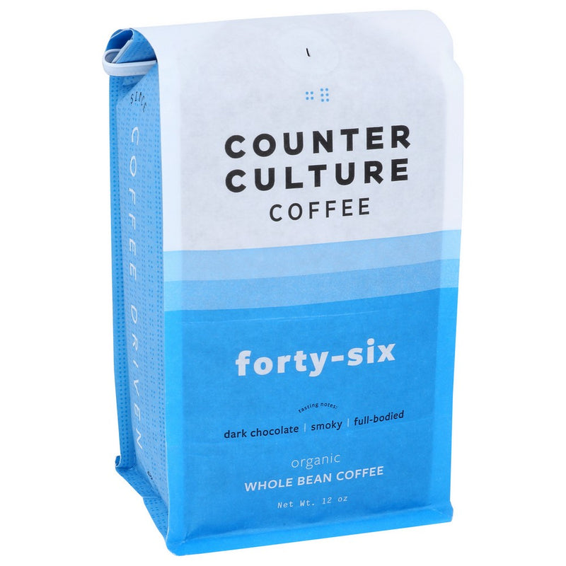 Counter Culture Coffee Bean Forty Six - 12 Ounce, Case of 6