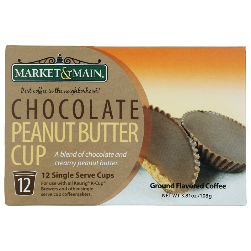 Market And Main Coffee Coffee Chocolate Pb Sng - 12 Each, Case of 6