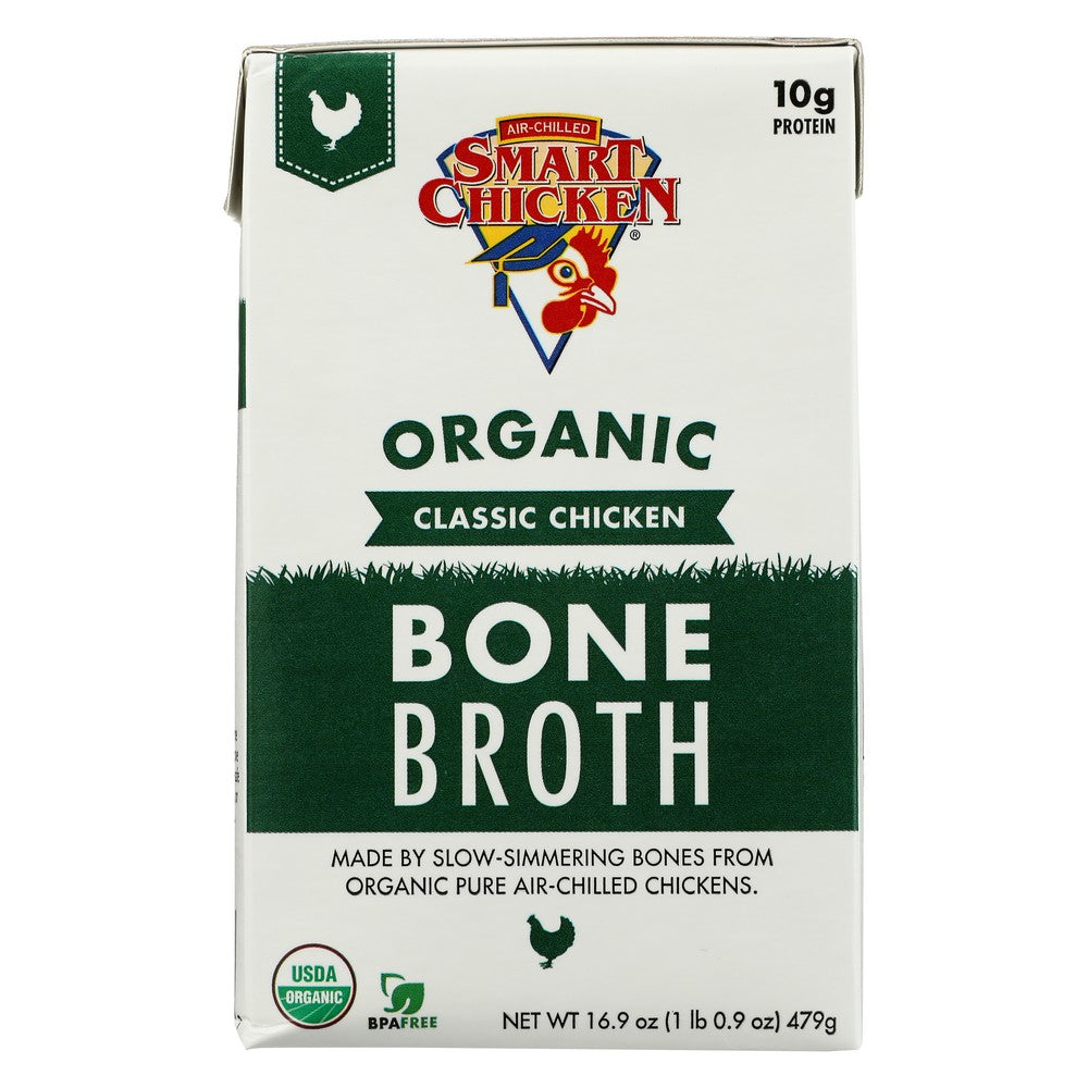 Smart Chicken® 91006,  Organicanic Bone Broth 16.9 Ounce,  Case of 6