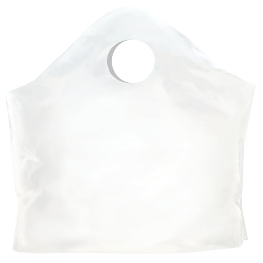 Revolution Consumer Solutions Command Packaging White Wave Plastic Carry Out Bag 16 X 16 X 8 - 500 Per Case