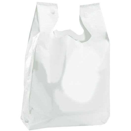 Revolution Consumer Solutions Command Packaging White Carry Out T-shirt Bag - 1000 Per Case