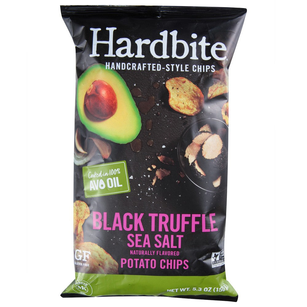 Hardbite Chips - Chip Pot Blktrfl Slt Avoo - Case of 6-5.3 OZ
