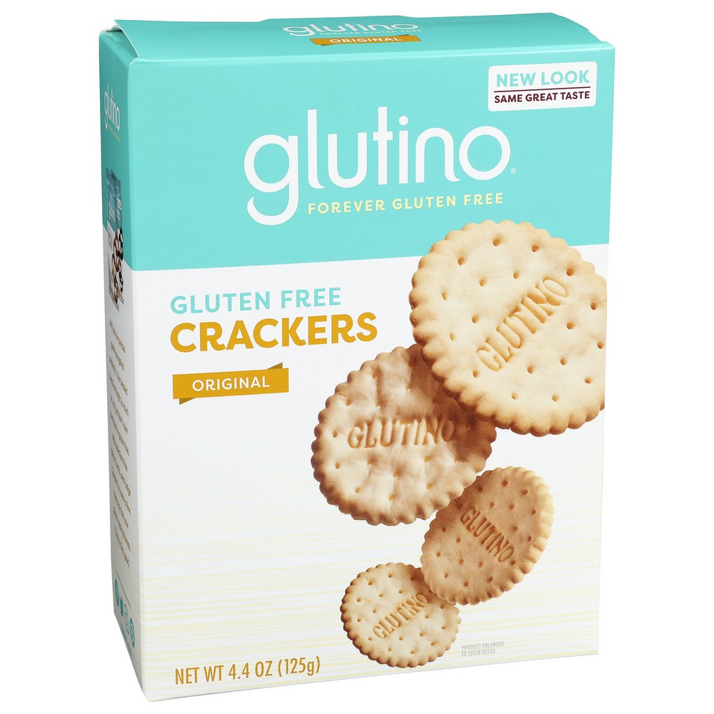 Glutino® 10028, Original Crackers 4.4 Ounce,  Case of 6