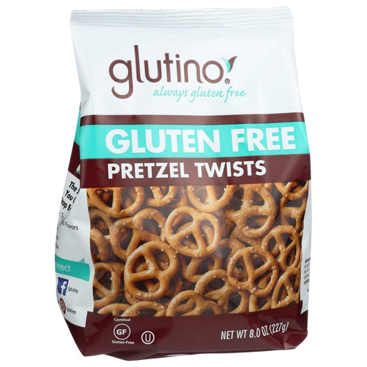 Glutino® 10028, Glutino Pretzels, Twist Bag, 8 Oz.,  Case of 12