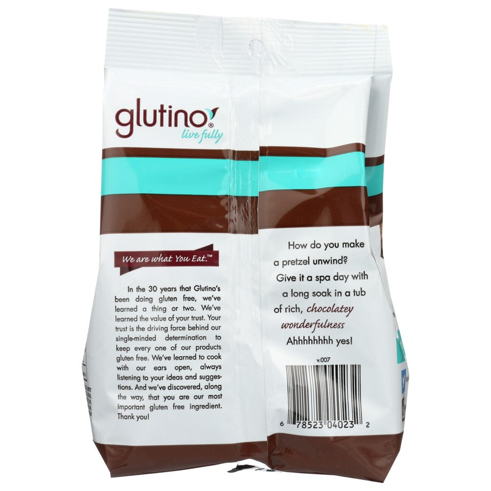 Glutino® , Glutino Pretzels, Chocolate Fudge Covered, 5.5 Oz.,  Case of 12