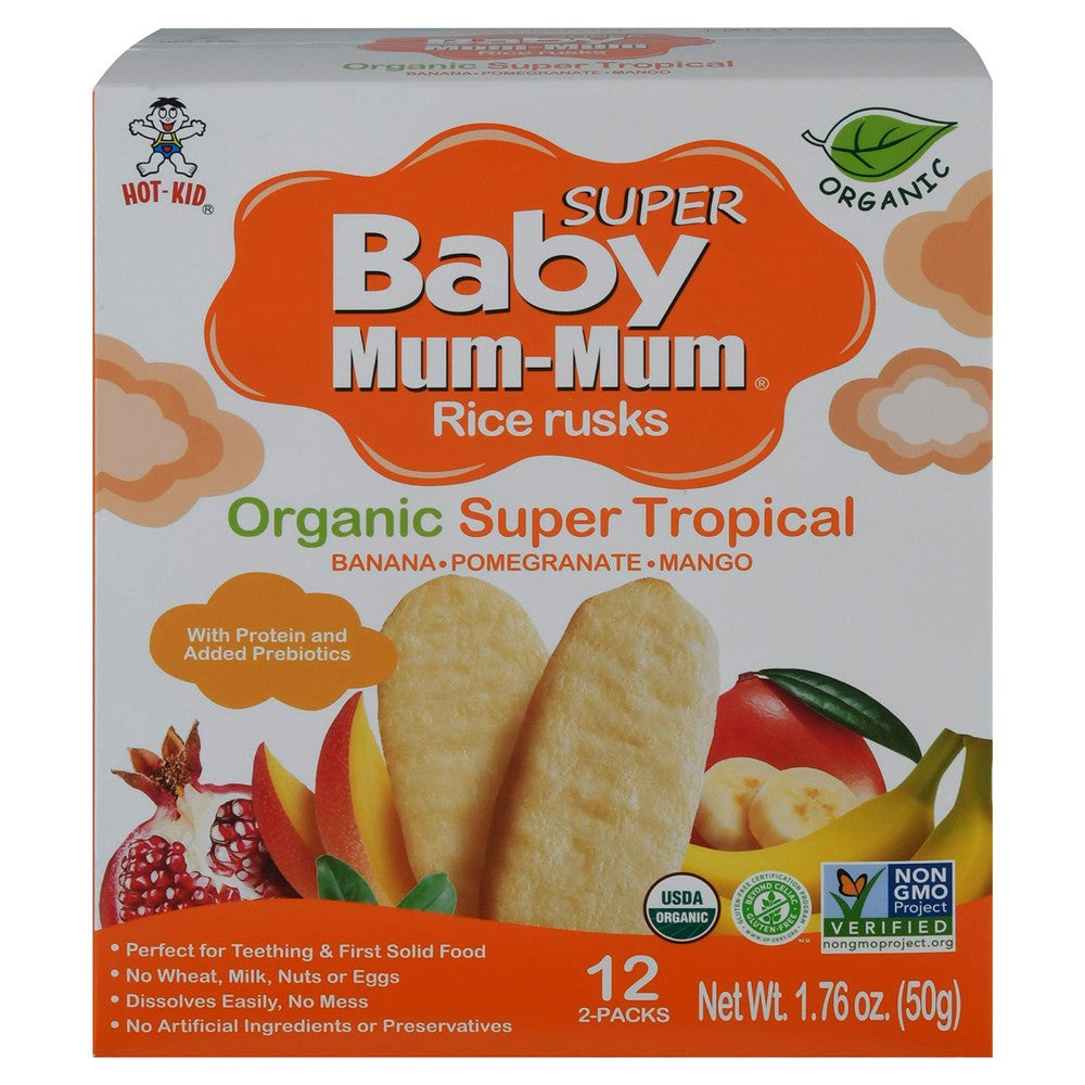 Hot Kid - Baby Mumum Og2 Trop 12 Ct - Case of 6-1.76 OZ