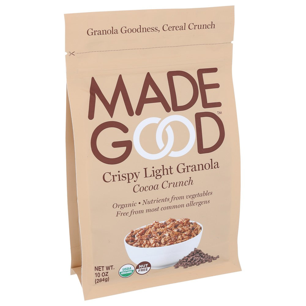 Made Good™ F28320, Cocoa Crunch Granola 10 Ounce,  Case of 8