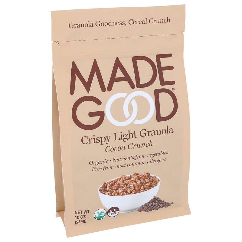 Madegood Granola Cocoa Crnch Light - 10 Ounce, Case of 8