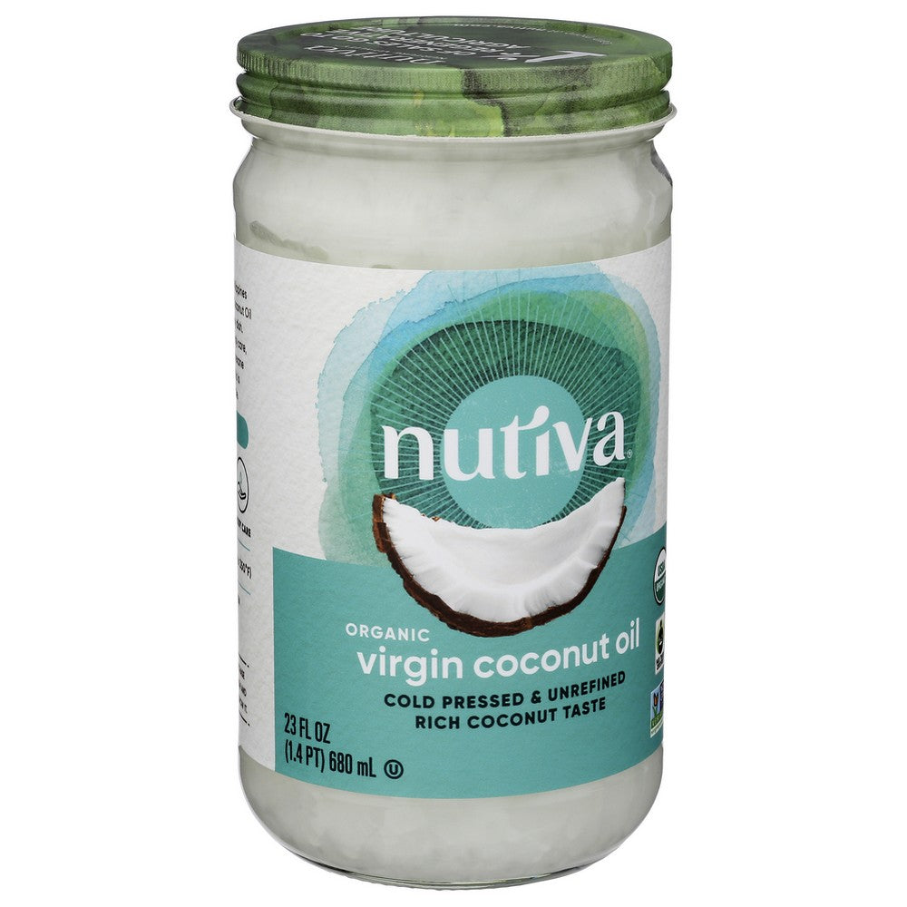 Nutiva Oil Coconut Vrgn - 23 Fluid Ounce,  Case of 6