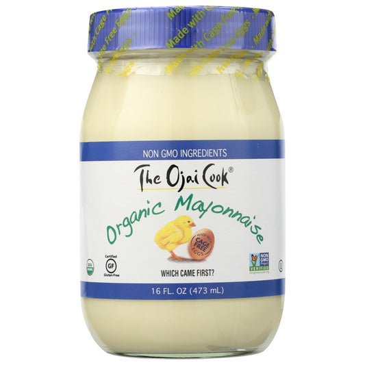 Ojai Cook Mayonnaise Organic - 16 Ounce,  Case of 6