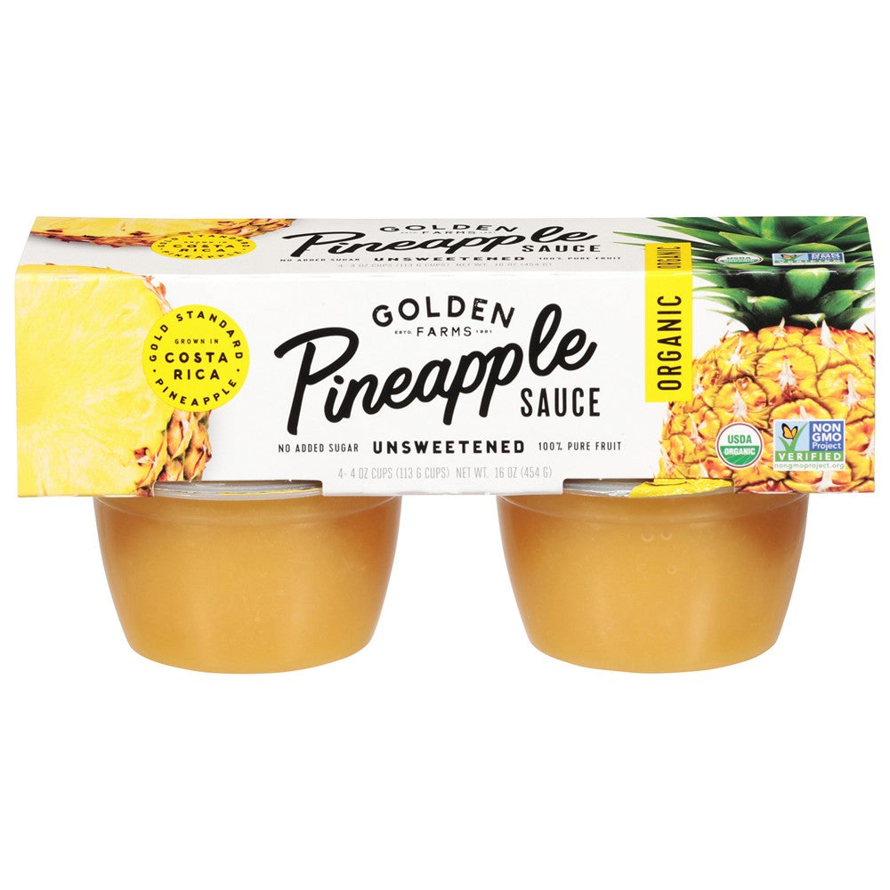 Golden Farms - Sauce Cups Og2 Pineapple - Case of 9-4/4 FZ