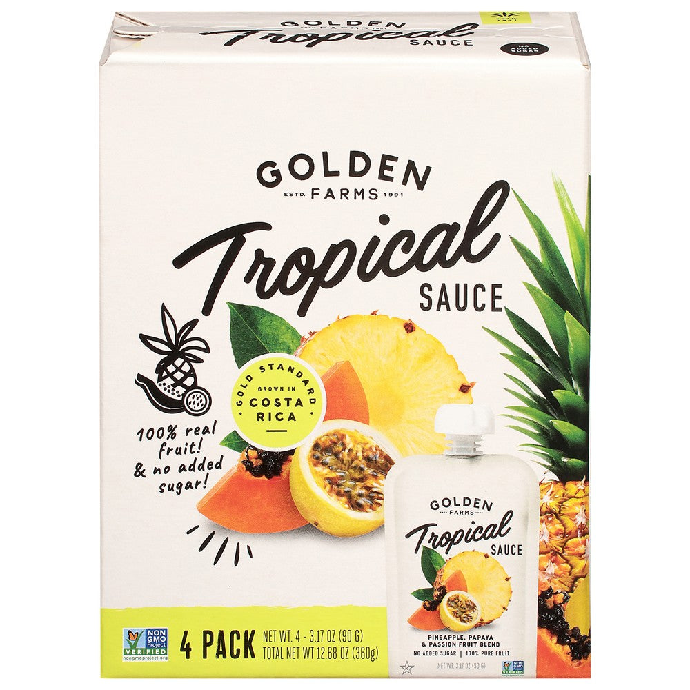 Golden Farms - Tropical Sauce - Case of 6-4/3.17 Z