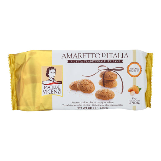 Vicenzi - Cookie Amaretto Original - Case of 12 - 7.05 Ounce