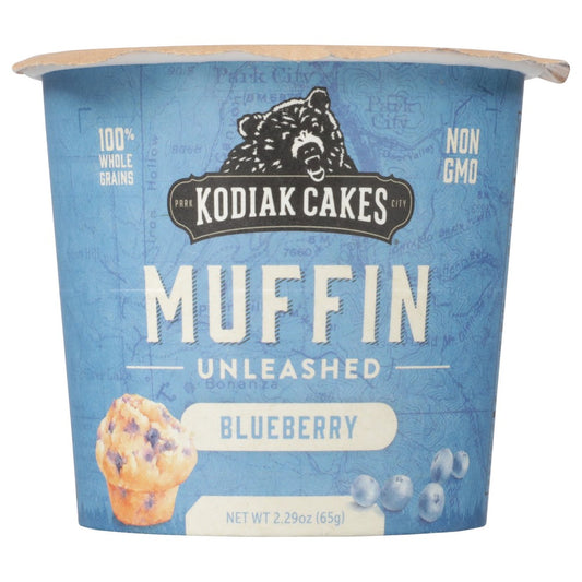 Kodiakck ,  Muffin Mountain Blueberry Min 2.29 Ounce,  Case of 12