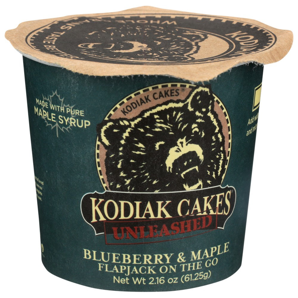 Kodiak Cakes® ,  Mix Flpjck Cup Blbry Mapl 2.16 Ounce,  Case of 12