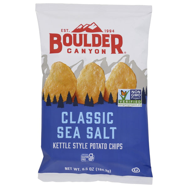 Boulder Canyon Chips Totally Natural - 7 Ounce, Case of 12